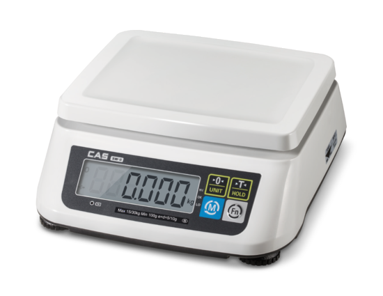 CAS SW-II 15kg x 5g/6kg x 2g Dual Range Weighing & Counting Scale
